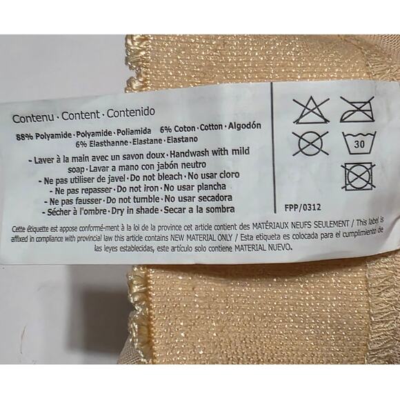 Ardyss Postpartum Girdle Beige Size Medium - Picture 8 of 16